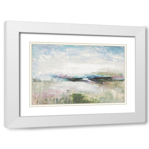 A Place In The Sun White Modern Wood Framed Art Print with Double Matting by Pasion, Wani
