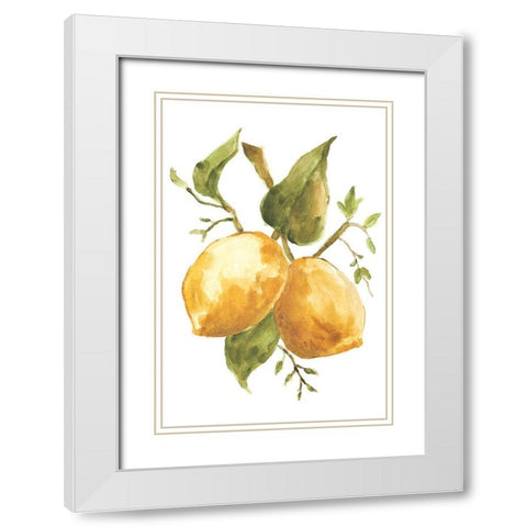 Farmhouse Kitchen I White Modern Wood Framed Art Print with Double Matting by Yvette St Amant