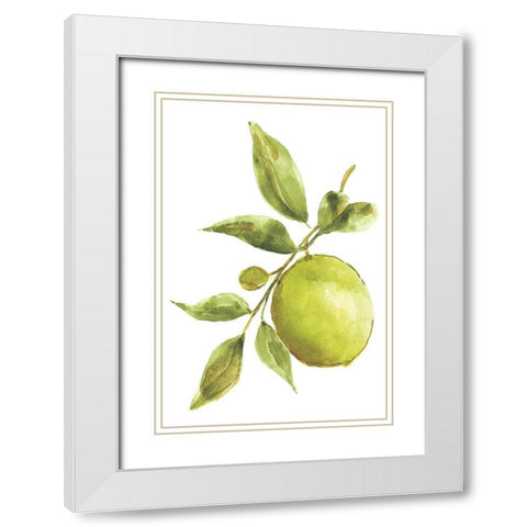 Farmhouse Kitchen II White Modern Wood Framed Art Print with Double Matting by Yvette St Amant