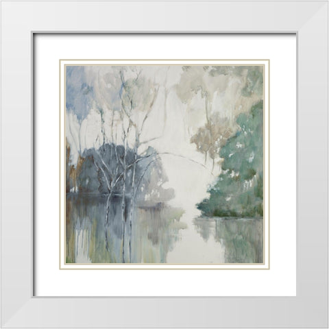 Woodland Magic White Modern Wood Framed Art Print with Double Matting by Buckley, Mary Parker