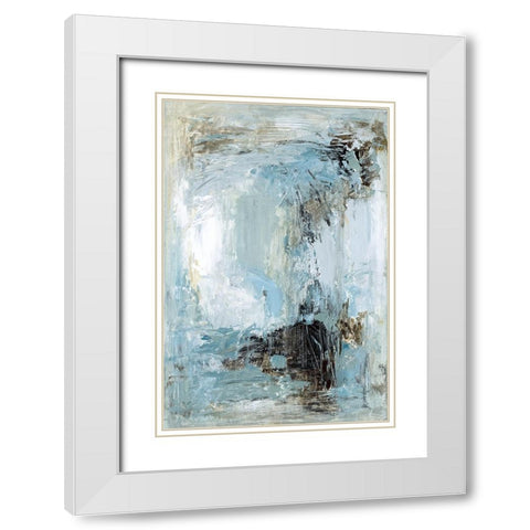 Talk About Things to Come White Modern Wood Framed Art Print with Double Matting by Pasion, Wani