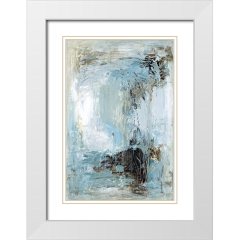 Talk About Things to Come White Modern Wood Framed Art Print with Double Matting by Pasion, Wani