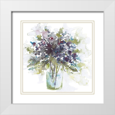 Just Remember White Modern Wood Framed Art Print with Double Matting by Pasion, Wani