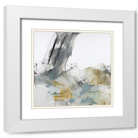 A Little Bit Of This  White Modern Wood Framed Art Print with Double Matting by Ellens, Jacqueline