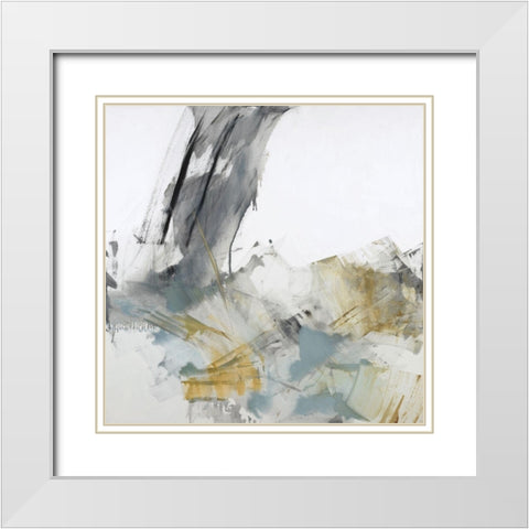A Little Bit Of This  White Modern Wood Framed Art Print with Double Matting by Ellens, Jacqueline