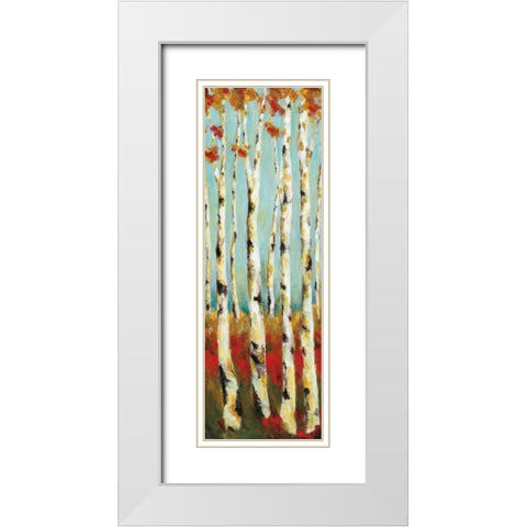 Tall Tales II White Modern Wood Framed Art Print with Double Matting by Pasion, Wani