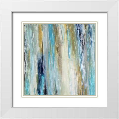 Dont You Wish I White Modern Wood Framed Art Print with Double Matting by Pasion, Wani
