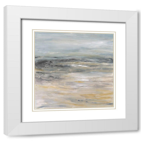 When It All Goes Crazy White Modern Wood Framed Art Print with Double Matting by Pasion, Wani