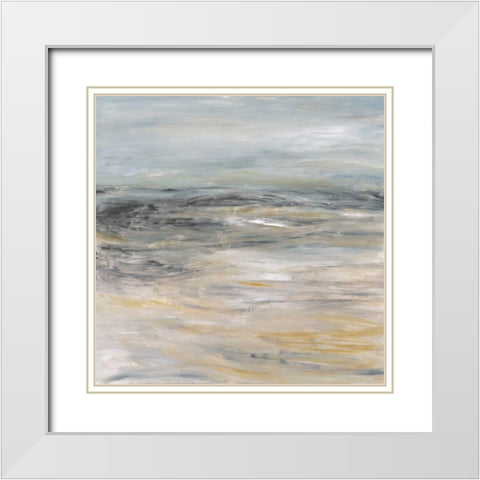 When It All Goes Crazy White Modern Wood Framed Art Print with Double Matting by Pasion, Wani