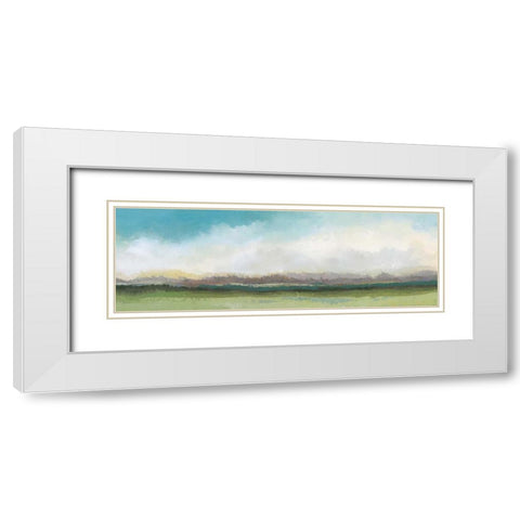 Jaded Earth II White Modern Wood Framed Art Print with Double Matting by Quintero, Tita