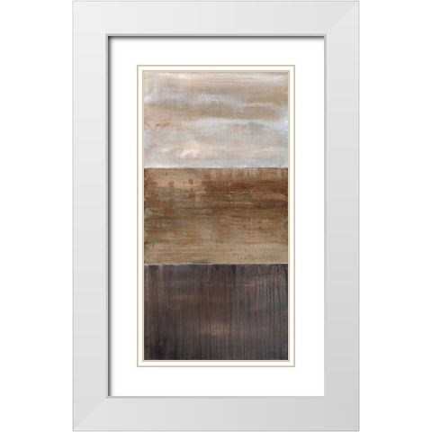 Foundation White Modern Wood Framed Art Print with Double Matting by Ross, Heather