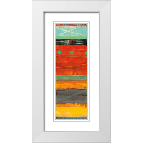 Eagles Nest White Modern Wood Framed Art Print with Double Matting by Samyn, Dominique