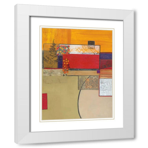 Golden Day I White Modern Wood Framed Art Print with Double Matting by Tunick, Connie