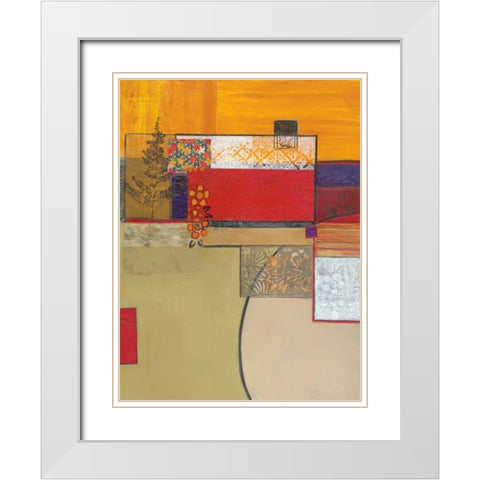 Golden Day I White Modern Wood Framed Art Print with Double Matting by Tunick, Connie
