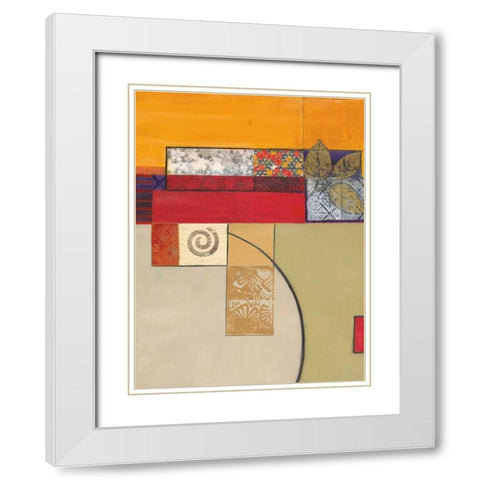 Golden Day II White Modern Wood Framed Art Print with Double Matting by Tunick, Connie