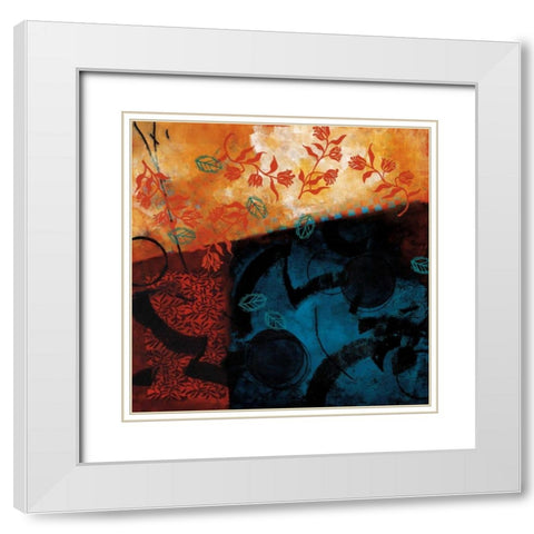 Finding Inspiration White Modern Wood Framed Art Print with Double Matting by Willson, Valerie