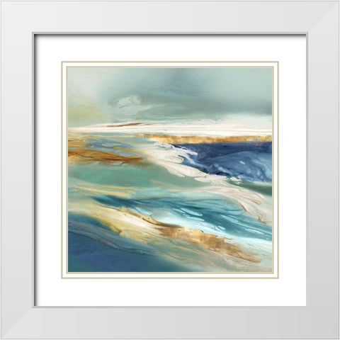 Fantasy Fall White Modern Wood Framed Art Print with Double Matting by Peal, Emma