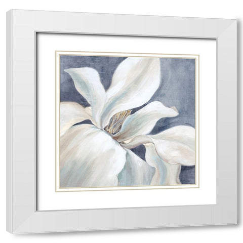 Natures Beauty White Modern Wood Framed Art Print with Double Matting by Black, Alex