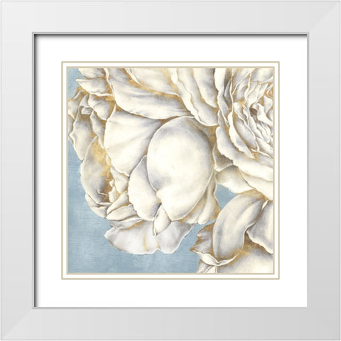 Golden Girls II White Modern Wood Framed Art Print with Double Matting by Black, Alex
