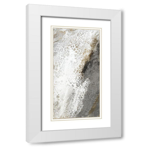 Eternal Embrace I White Modern Wood Framed Art Print with Double Matting by Rowan, Grace