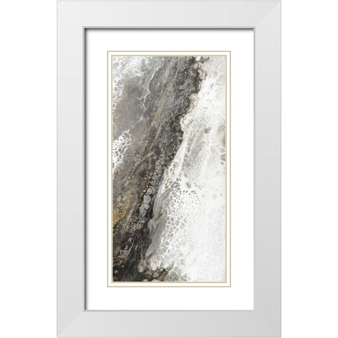 Eternal Embrace II White Modern Wood Framed Art Print with Double Matting by Rowan, Grace