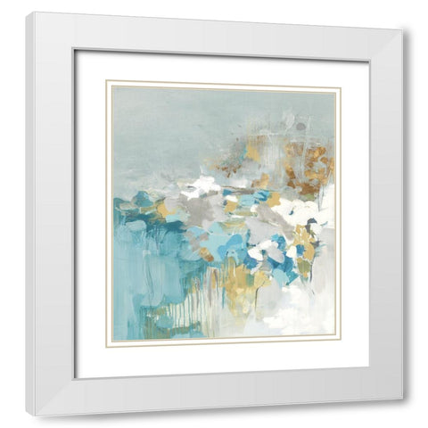 Sea Well  White Modern Wood Framed Art Print with Double Matting by Rowan, Grace