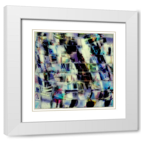 Tandem White Modern Wood Framed Art Print with Double Matting by Bingham, John