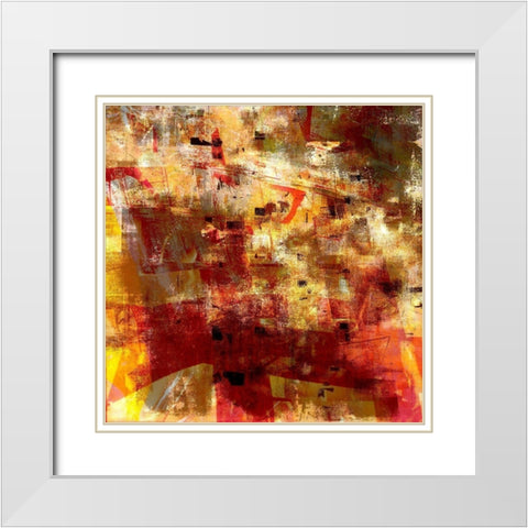 Colossus White Modern Wood Framed Art Print with Double Matting by Bingham, John