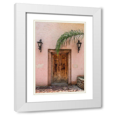 Getaway White Modern Wood Framed Art Print with Double Matting by Bingham, John
