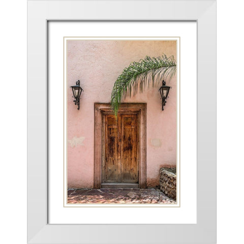 Getaway White Modern Wood Framed Art Print with Double Matting by Bingham, John