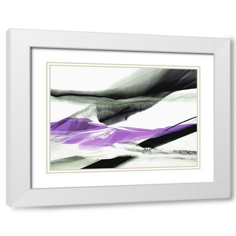 The Winds of Time White Modern Wood Framed Art Print with Double Matting by Ridgeway, Bette
