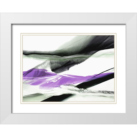 The Winds of Time White Modern Wood Framed Art Print with Double Matting by Ridgeway, Bette