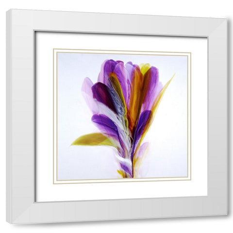 Memories White Modern Wood Framed Art Print with Double Matting by Ridgeway, Bette