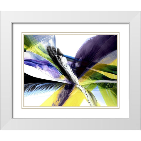 Romance White Modern Wood Framed Art Print with Double Matting by Ridgeway, Bette