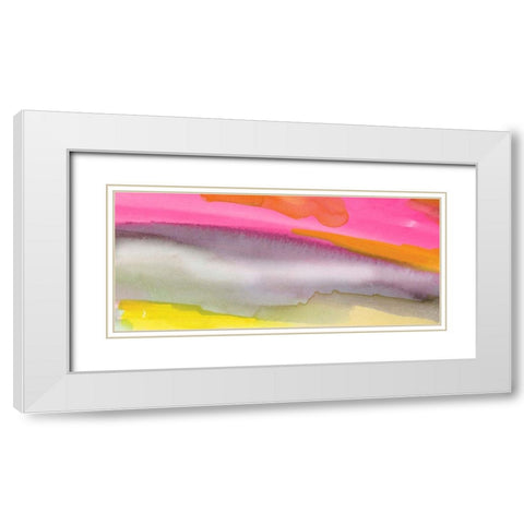 Dulcet I White Modern Wood Framed Art Print with Double Matting by Essue, Christina