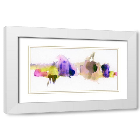 Vestige III White Modern Wood Framed Art Print with Double Matting by Essue, Christina