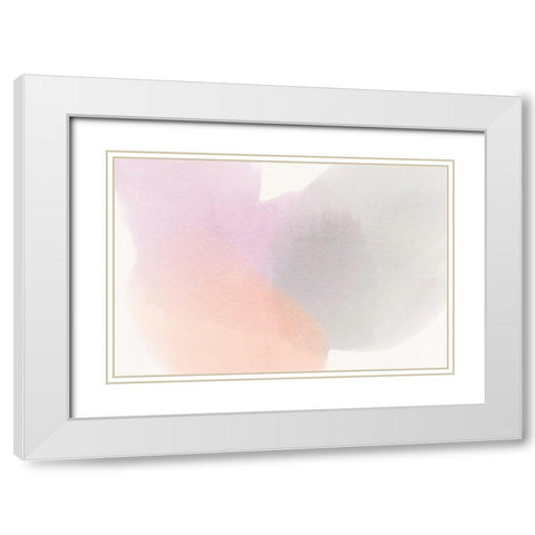 In Sync I  White Modern Wood Framed Art Print with Double Matting by Essue, Christina