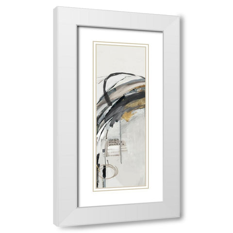Enchanted Realms I White Modern Wood Framed Art Print with Double Matting by Jacob Q