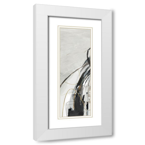 Enchanted Realms II White Modern Wood Framed Art Print with Double Matting by Jacob Q