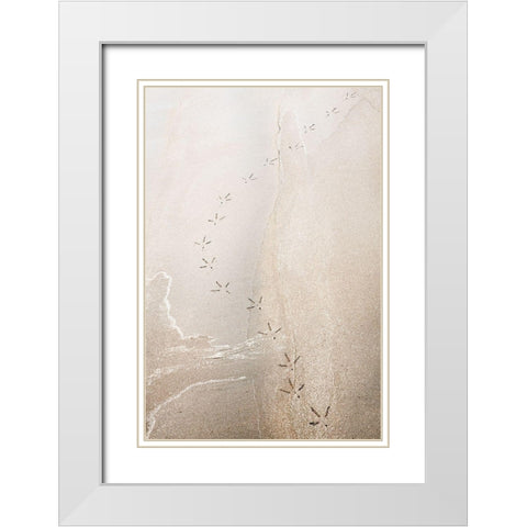 Just Passing By White Modern Wood Framed Art Print with Double Matting by Kirshner, Dmitry