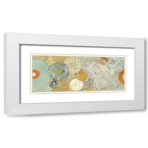 Beach Spa I White Modern Wood Framed Art Print with Double Matting by Dolce, Carmen