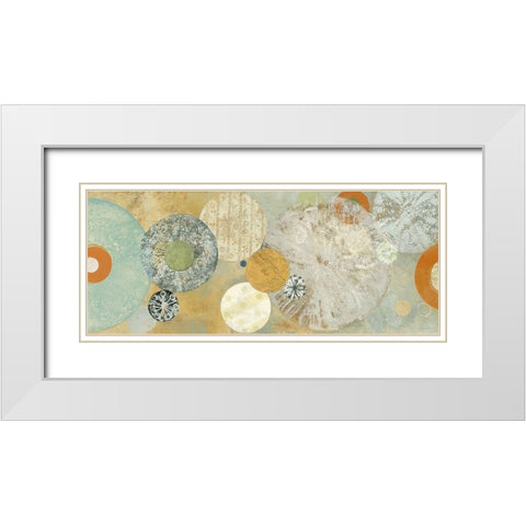 Beach Spa I White Modern Wood Framed Art Print with Double Matting by Dolce, Carmen
