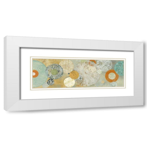 Beach Spa I White Modern Wood Framed Art Print with Double Matting by Dolce, Carmen
