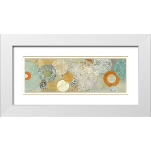 Beach Spa I White Modern Wood Framed Art Print with Double Matting by Dolce, Carmen