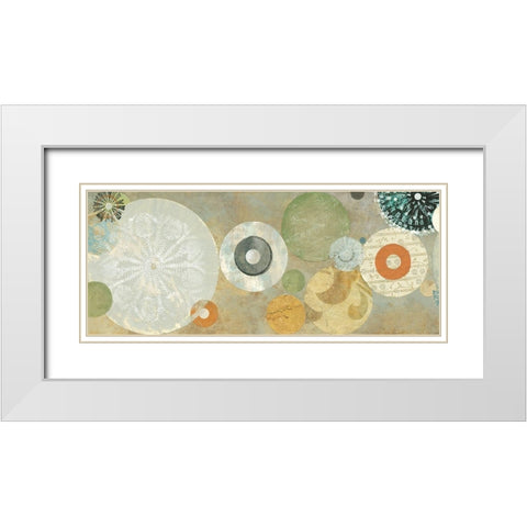 Beach Spa II White Modern Wood Framed Art Print with Double Matting by Dolce, Carmen