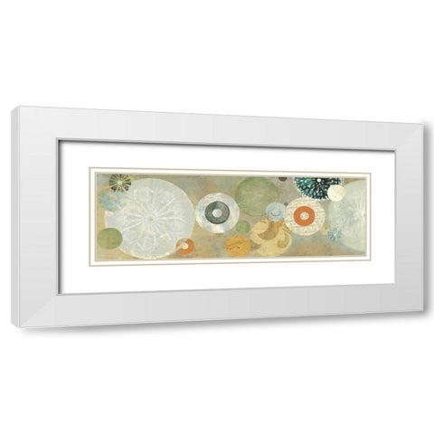 Beach Spa II White Modern Wood Framed Art Print with Double Matting by Dolce, Carmen