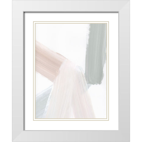 Winter Embrace I  White Modern Wood Framed Art Print with Double Matting by Haus, Daph
