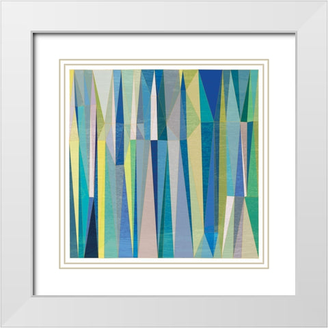 Summer Ice II White Modern Wood Framed Art Print with Double Matting by Varrasso, Enrico