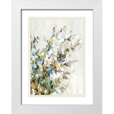 Carefully Chosen White Modern Wood Framed Art Print with Double Matting by K, Ella