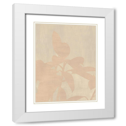 Natural beauty I White Modern Wood Framed Art Print with Double Matting by Leonard, Sarah